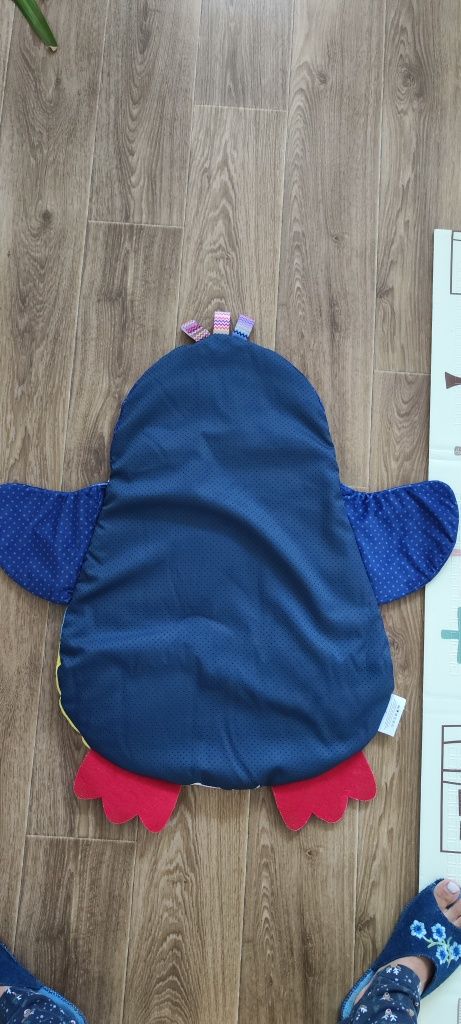 Детский интерактивный коврик для игор пингвин
