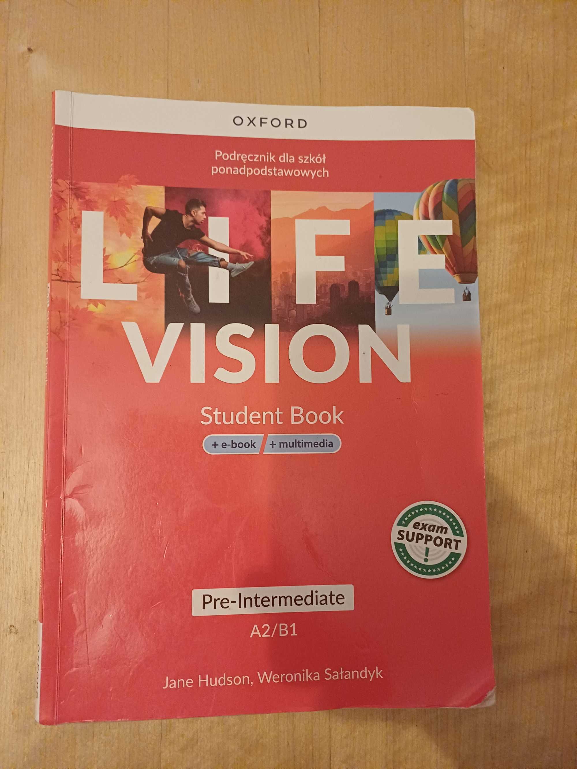 Life Vision Student Book - Pre-Intermediate, A2/B1, e-book, multimedia
