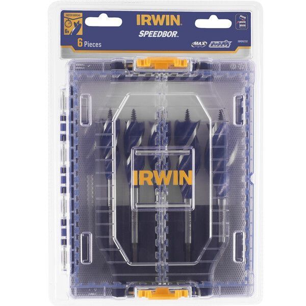 Zestaw Wierteł Do Drewna Blue Groove 4X 6 El. Irwin