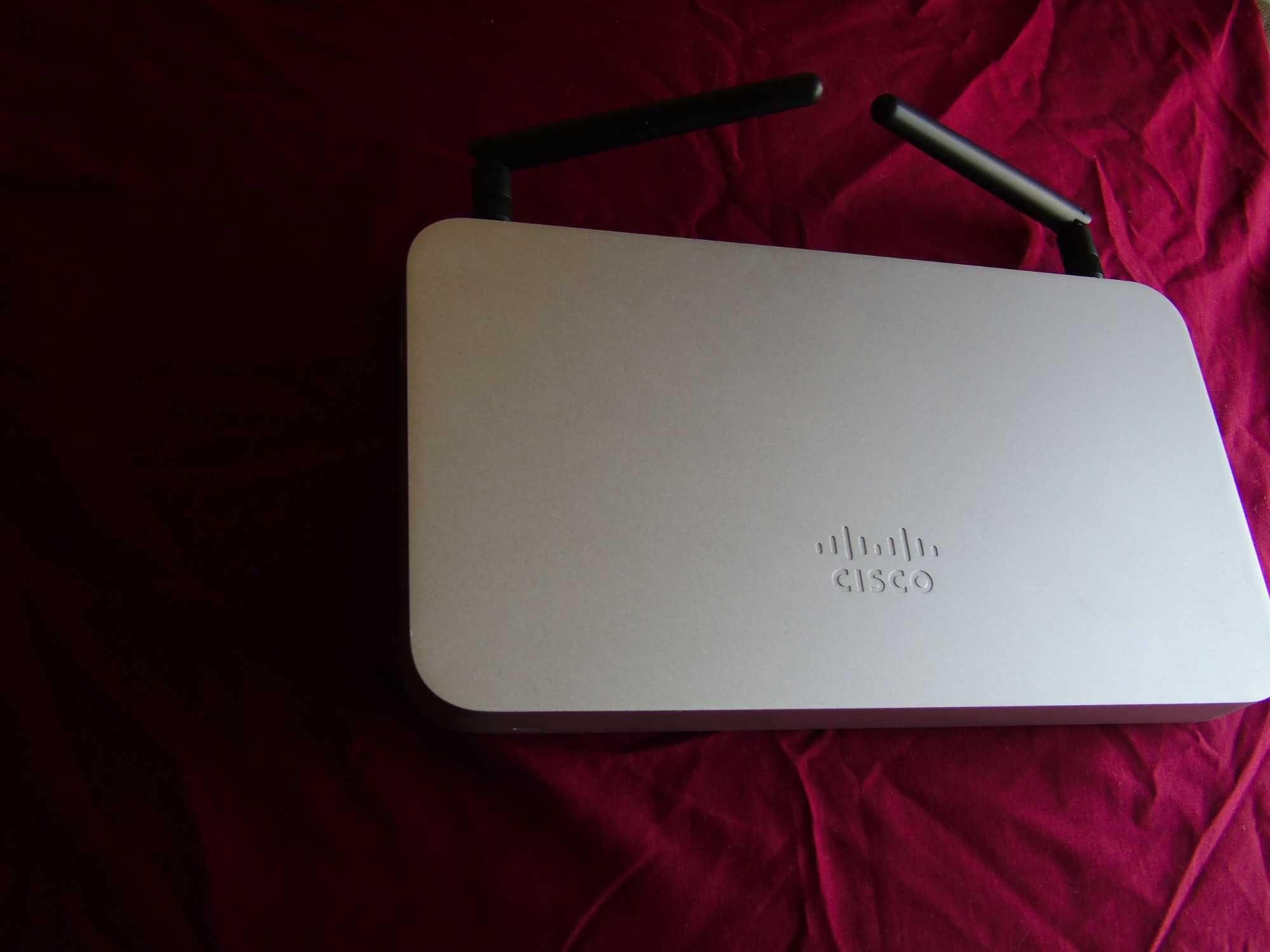 Міжмережевий WI-FI роутер в алюмінієвому корпусі Cisco Meraki MX64