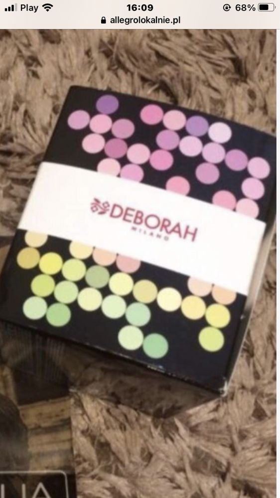 Nowy oryginalny zestaw cieni/róży/błyszczyków Deborah Milano Sephora