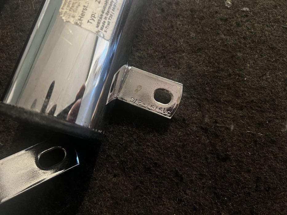 Захині труби передного бампера Nissan X-Trail T30 (комплект-2 шт)