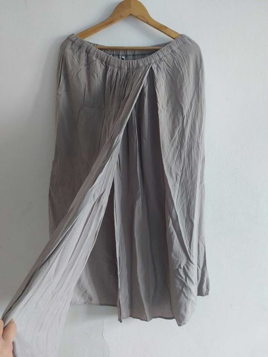 Długa spódnica Medicine 40 szara 100%viskoza