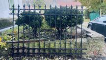 Ogrodzenie o klasycznym, ponadczasowym design /Metaloplastyka