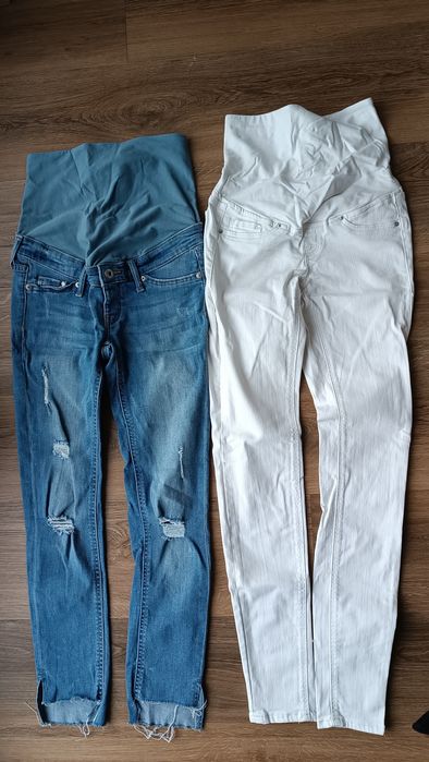 Spodnie ciążowe 3+1 hm mama r. 36 34