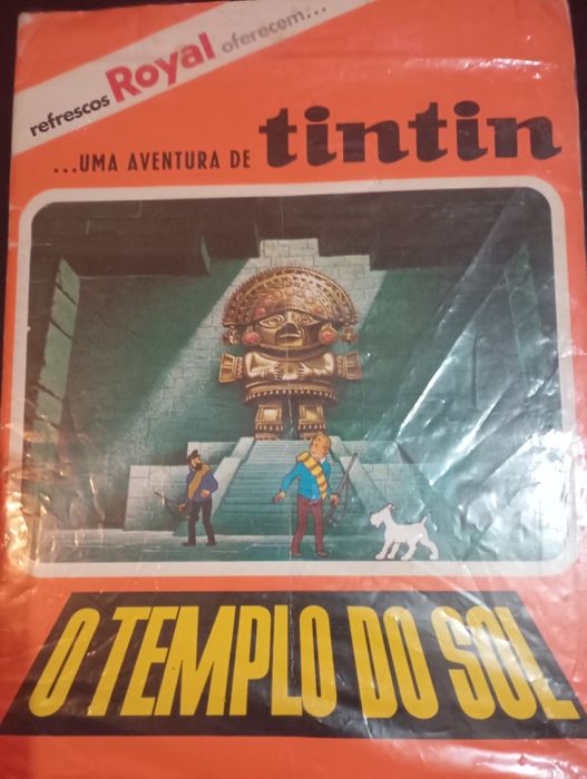 Caderneta Completa Tintin e o templo do sol