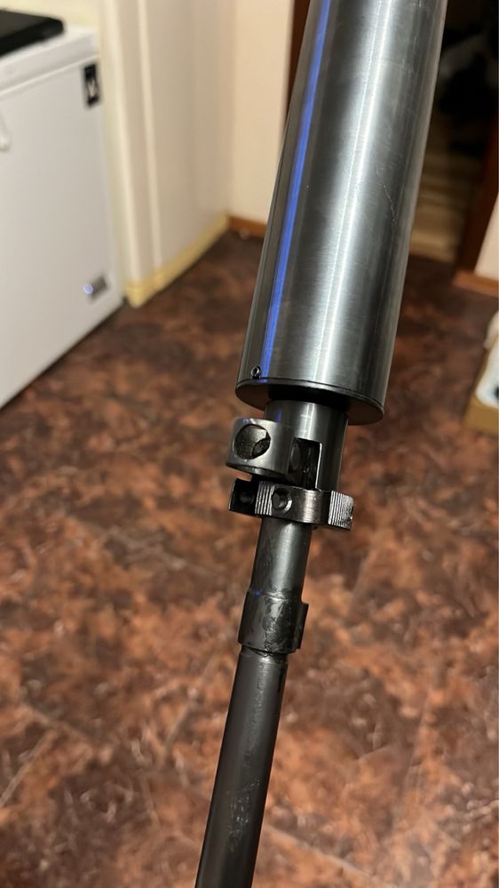 Глушник СКС 7.62 250х47мм (безрізьбове кріплення) Глушитель