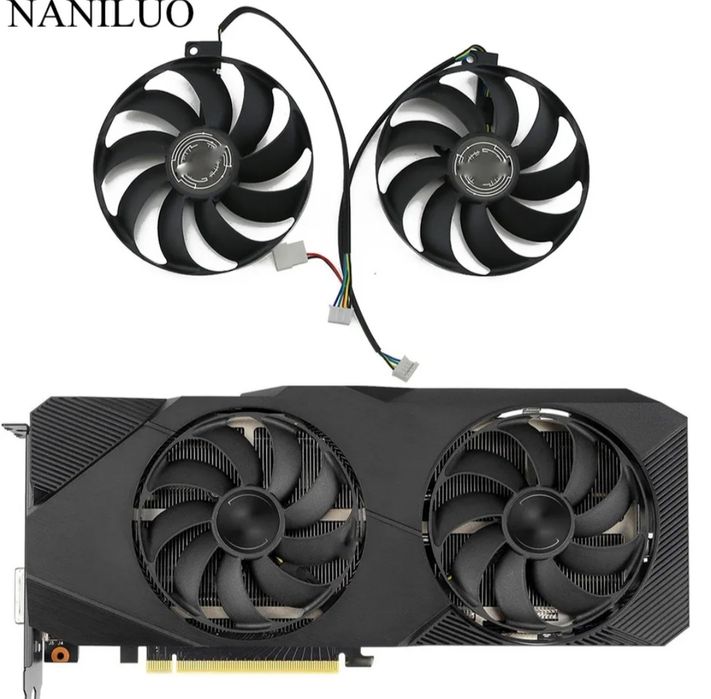 Вентилятор для відеокарти ASUS RTX2060, 2060 Super, 2070, 2080, 2080S