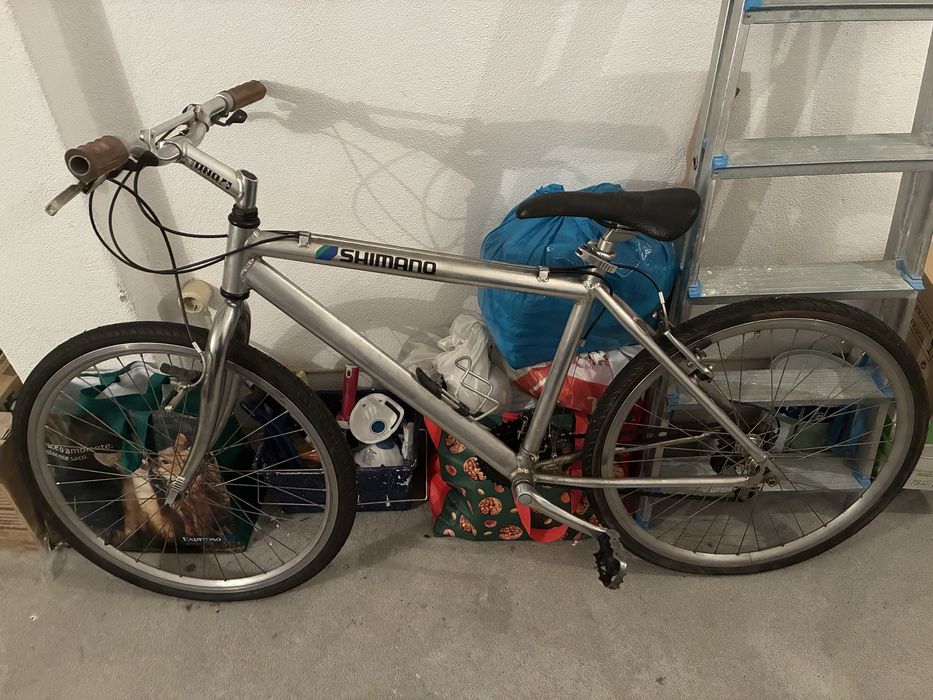 Bicicleta Shimano aluminio roda 26