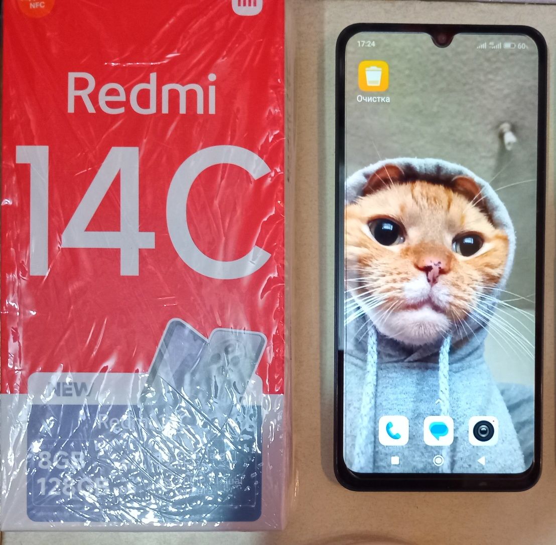 Смартфон Xiaomi redmi 14 c новый, гарантия