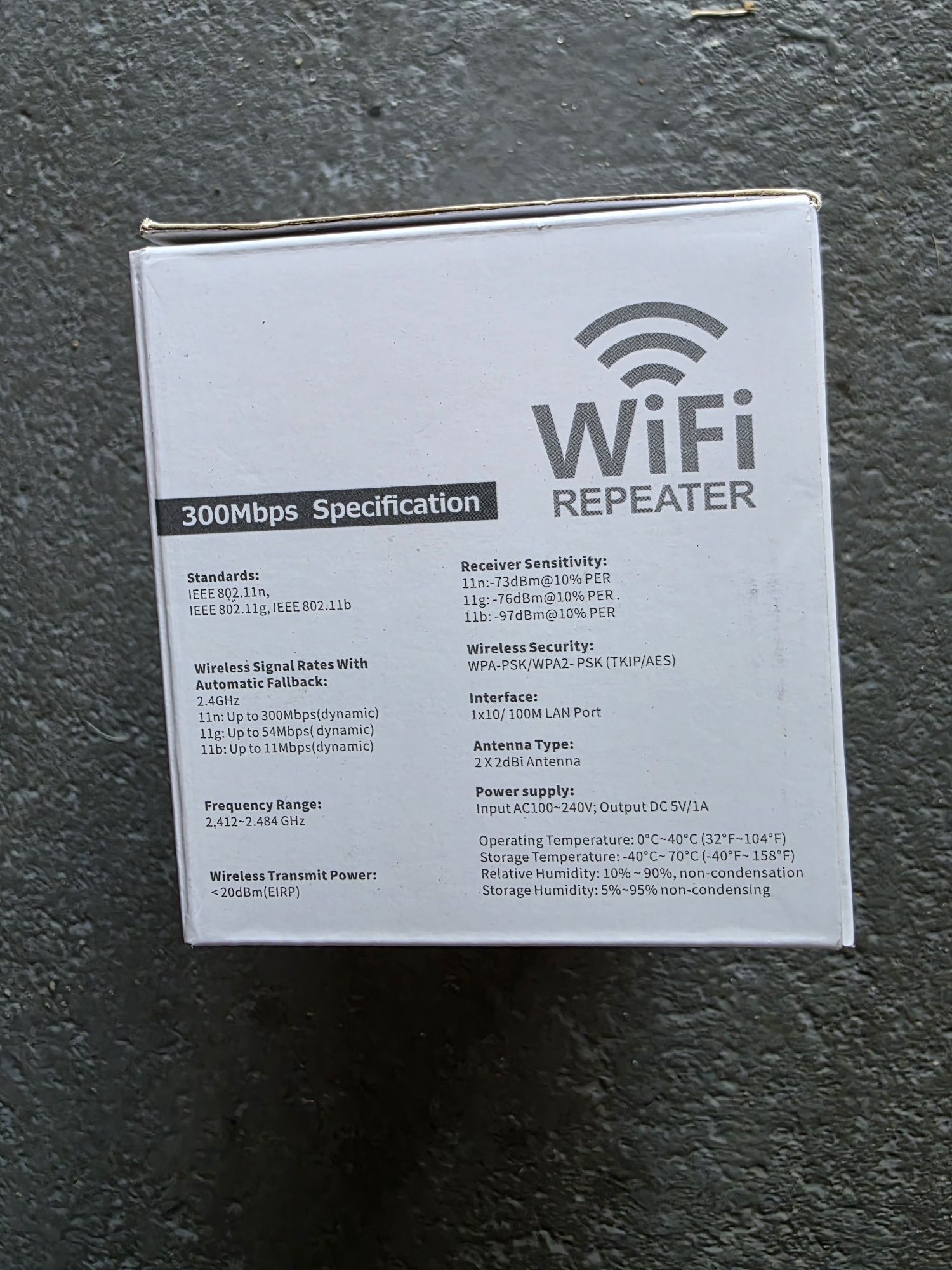 WZMACNIACZ Sygnału WiFi Sieci MOCNY 300