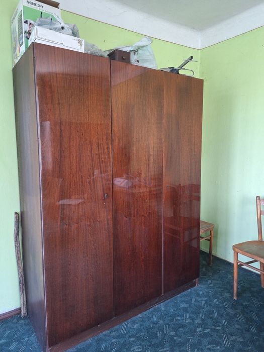 Szafa trzydrzwiowa prl vinted Zamojska Fabryka Mebli