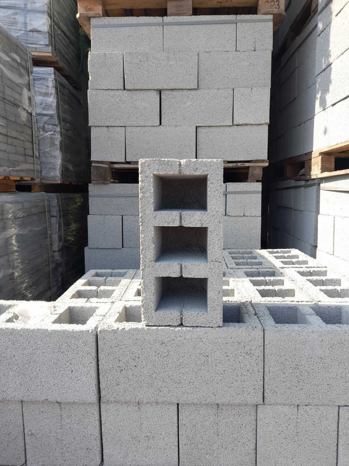 блок бетонний шлакоблок вибропресований