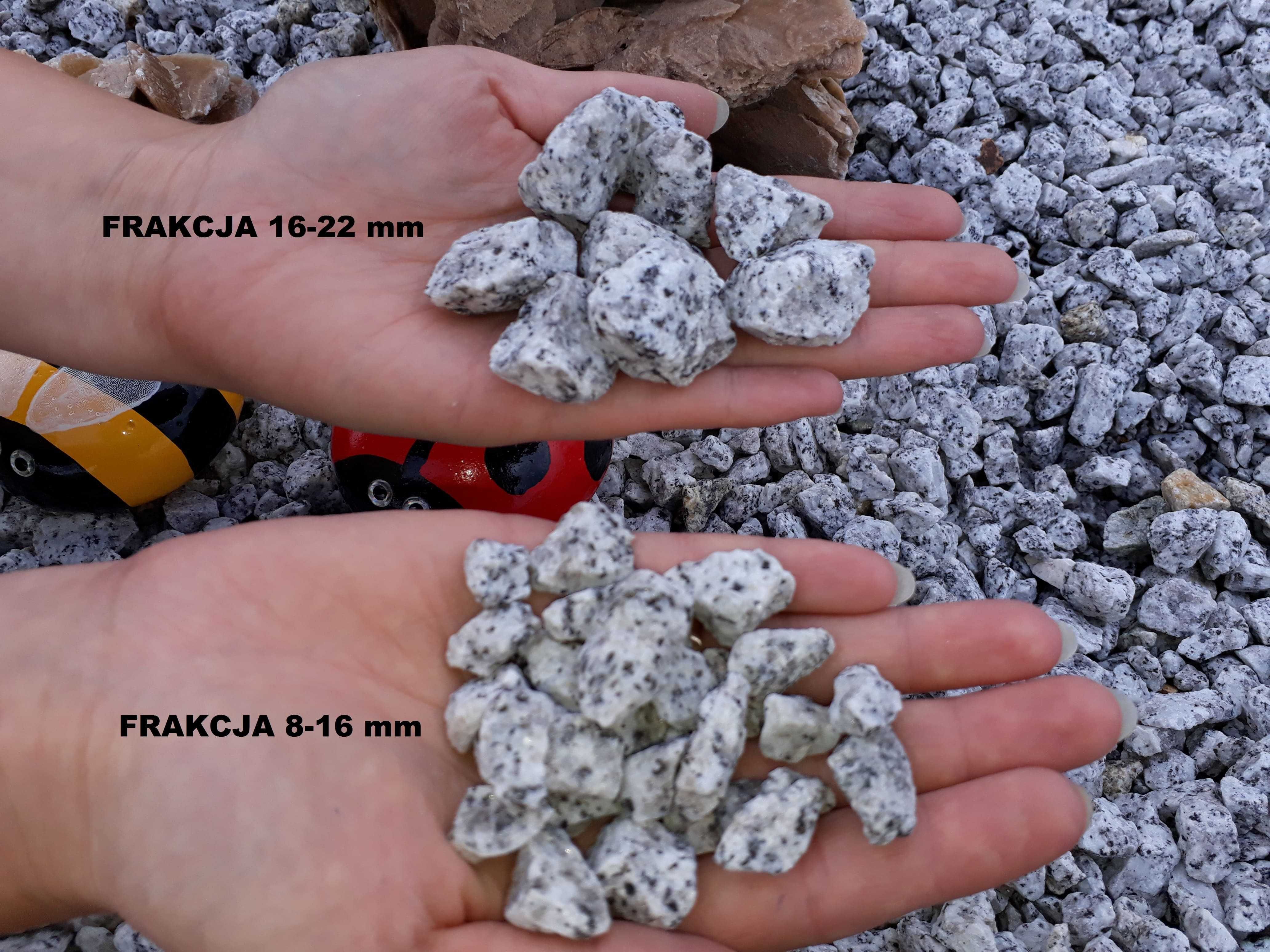 kamień grys granitowy do wysypania wokół grobu-wysyłka 0zł worek 25 kg