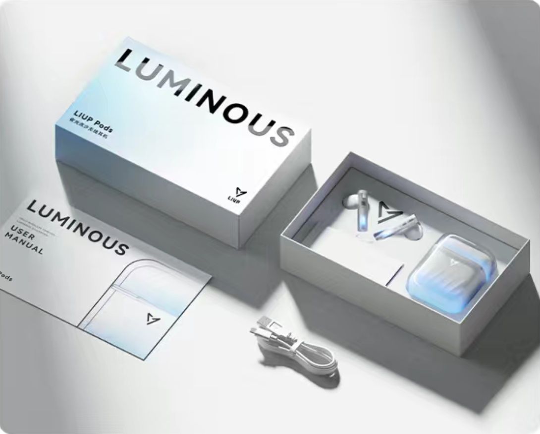 Навушники бездротові LIUP Pods LP1 LUMINOUS, з ігровим режимом