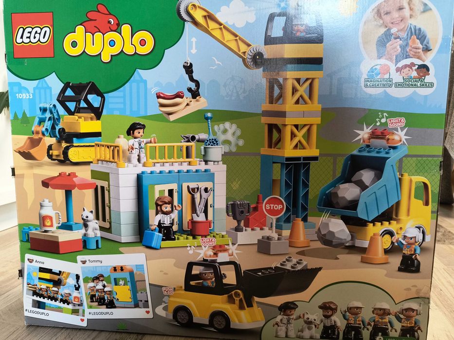 LEGO Duplo 10933 - Żuraw wieżowy i budowa - okazja