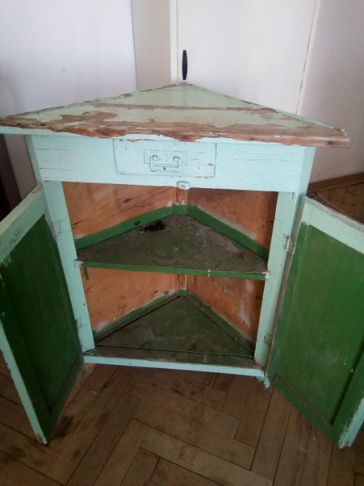 редкая угловая тумба комод шкафчик ретро кресло  винтаж