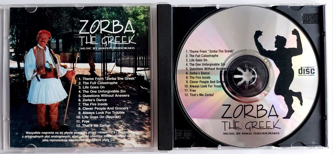 Soundtrack Zorba The Greek 1999r Mikis Theodorakis