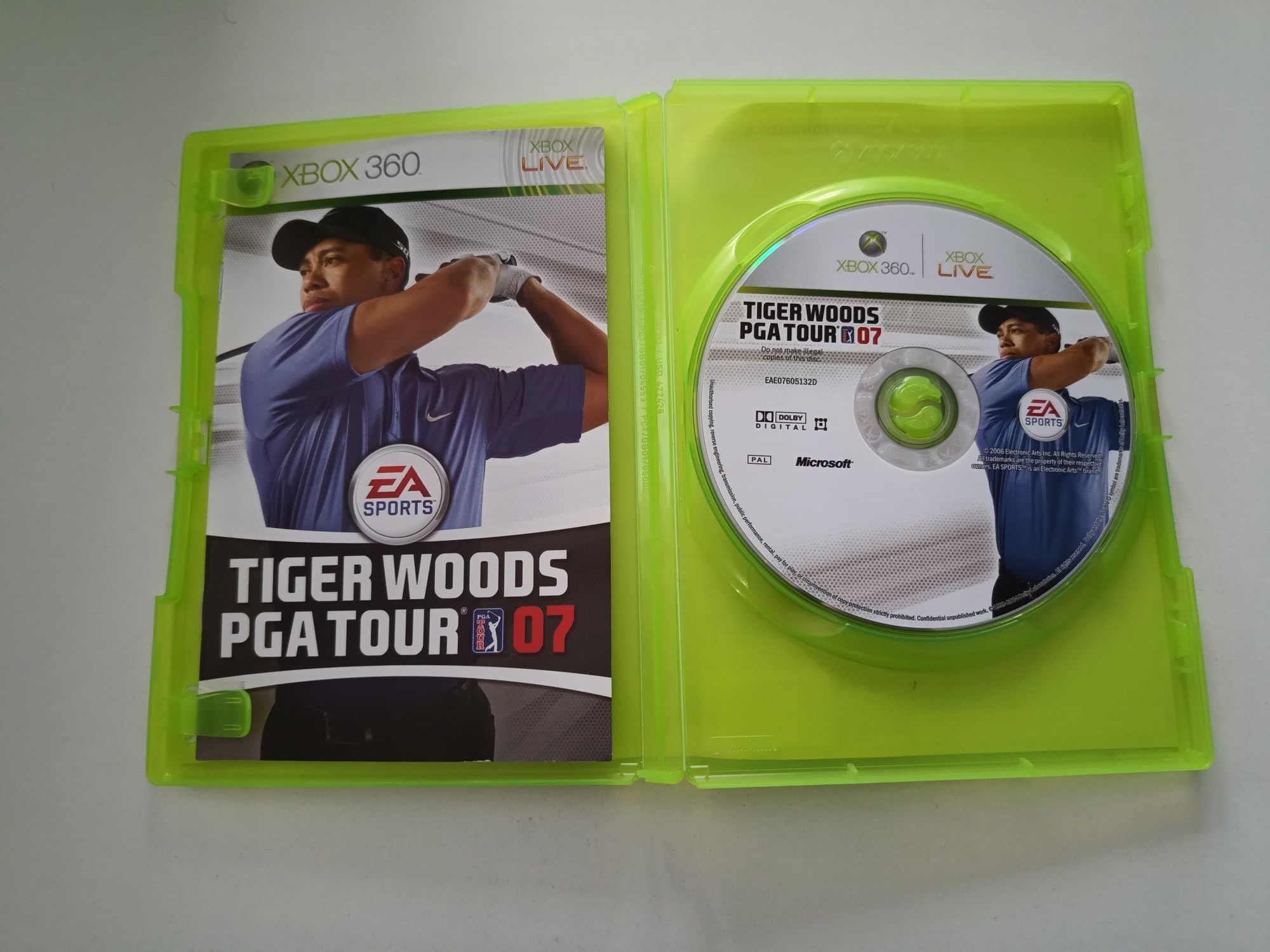 Gra Xbox 360 Tiger Woods PGA Tour 07 Golf