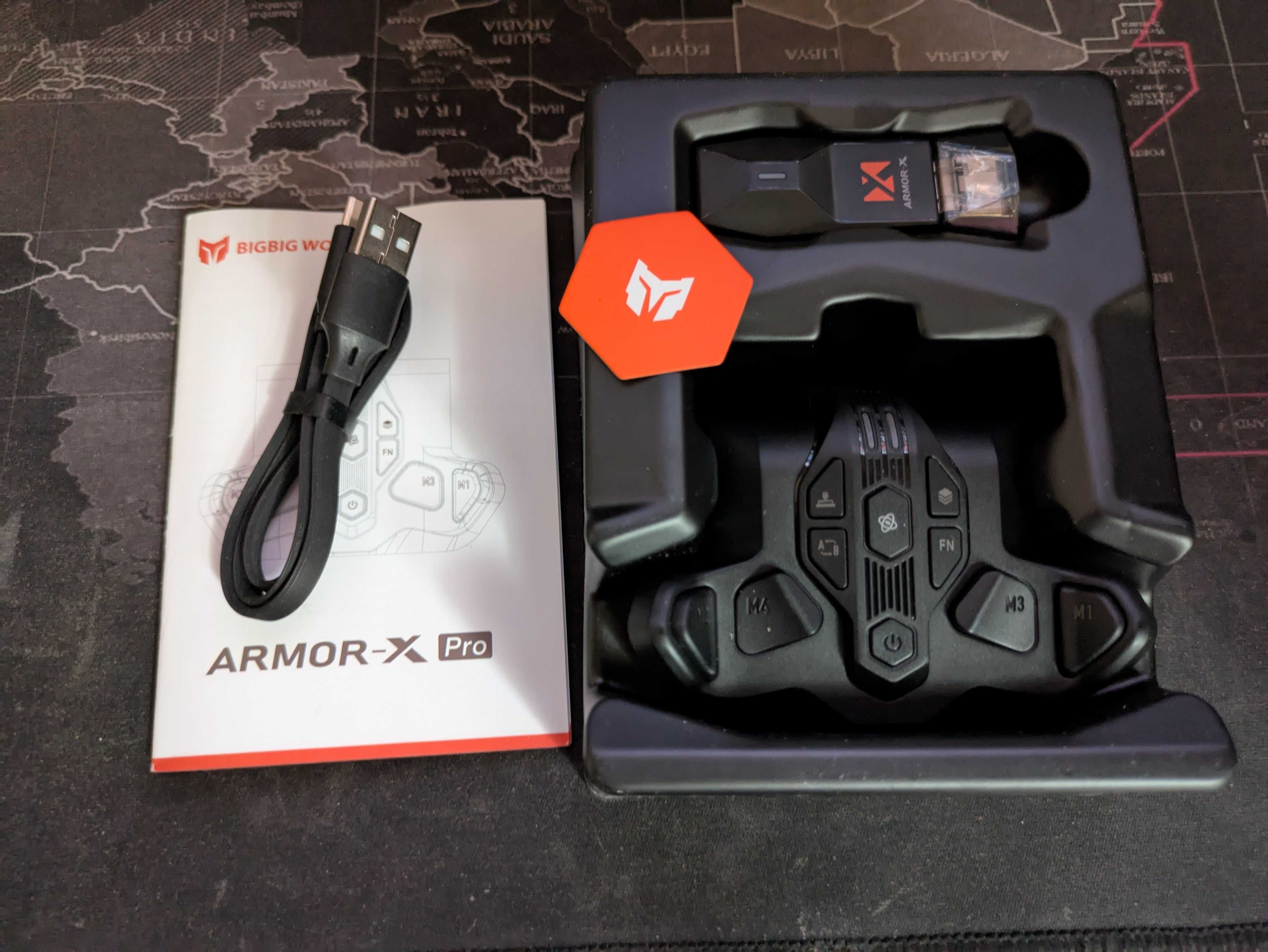 Armor-X Pro Гіроскоп дод. кнопки акумулятор для геймпадів Xbox One X S