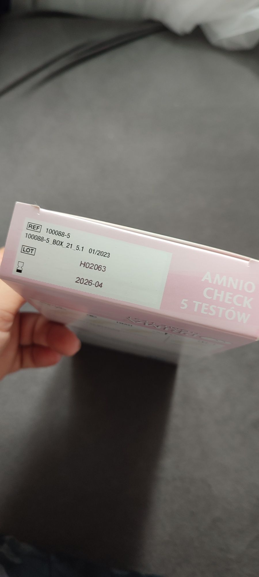 Amniocheck amnio check test wyciek wód płodowych w ciąży nowe całe 5