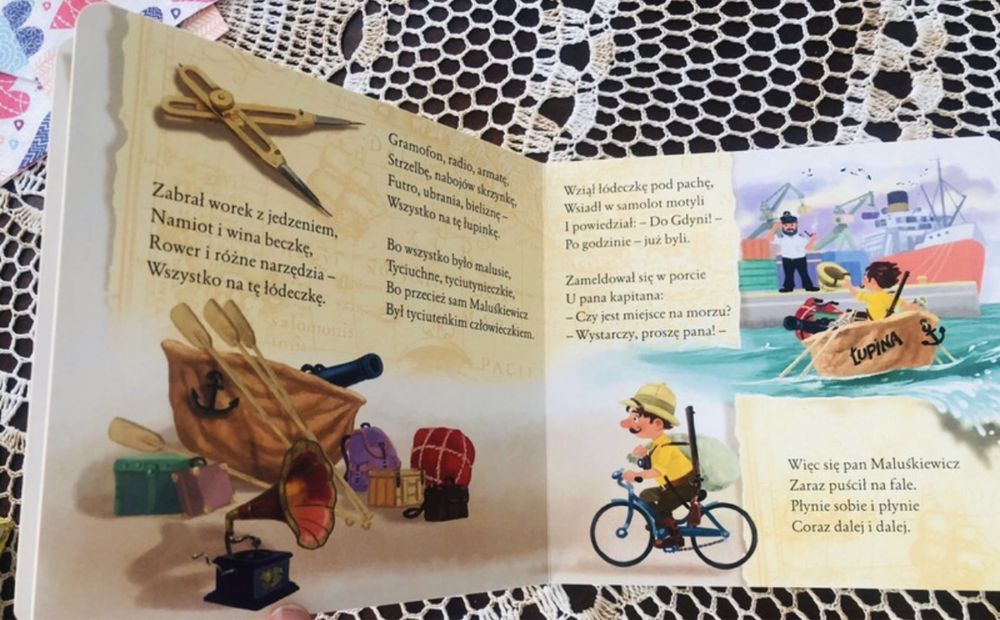 Książeczka z Wierszykami - Julian Tuwim - Pan Maluśkiewicz i Wieloryb