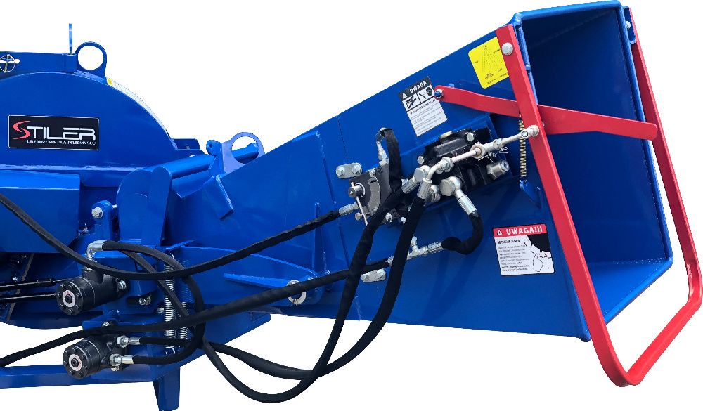 Mocny Rębak Łuparka do drewna gałęzi STILER BX 62R HYDRAULIKA + WOM
