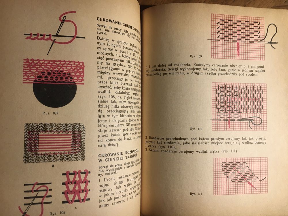 Unikat - litewski podręcznik z 1966r. - Gospodarstwo domowe