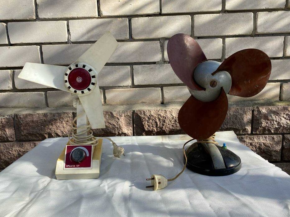 Вентилятор настольный ретро винтаж