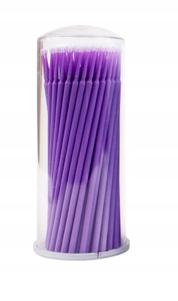 Mikro aplikatory do rzęs tuba 100szt