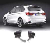 PONTEIRAS DE ESCAPE PARA BMW X5 12-18 LOOK M TECH PRETAS