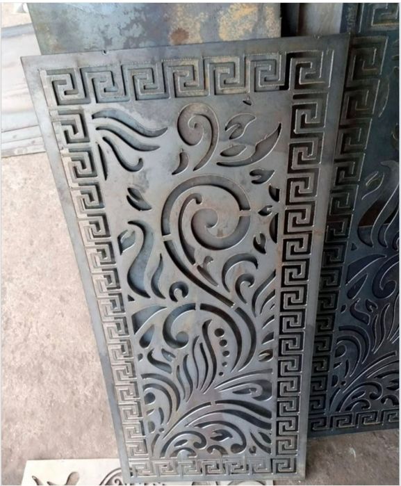Лазерна різка металу Декоративні металеві вставки Ворота жалюзі Паркан