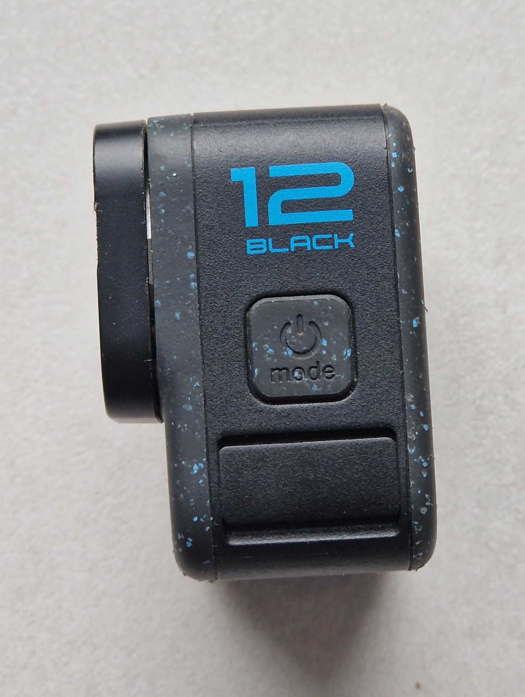 GoPro 12 + Max Lens 2.0 + baterie oraz etui