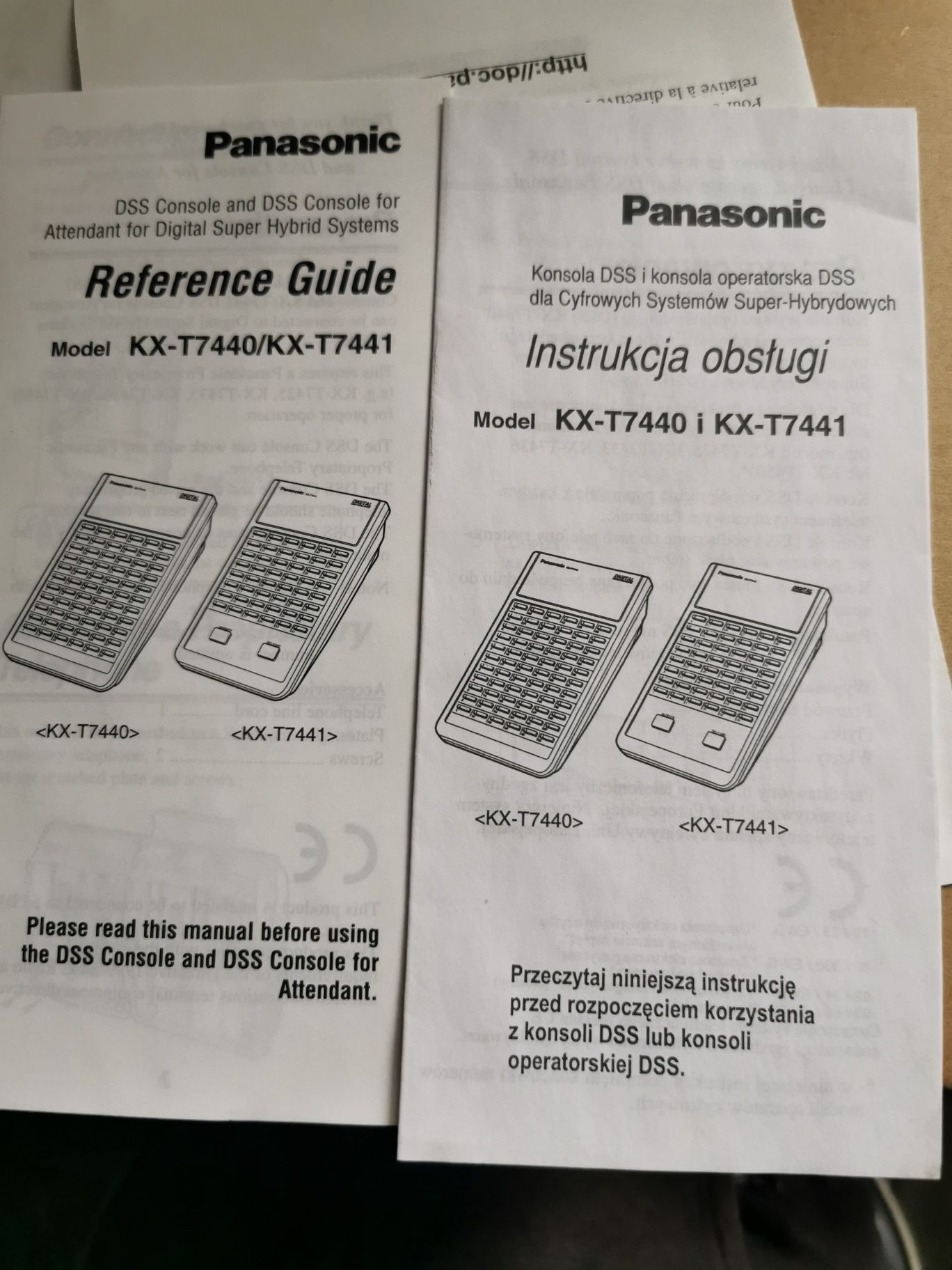 Sprzedam konsola telefoniczna Panasonic KX-T7440X