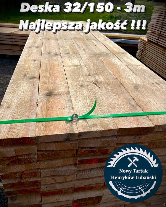 Deska Deski 32x150 3m 32/150 Taras Ogrodzenie Domek Skrzynia Altana !