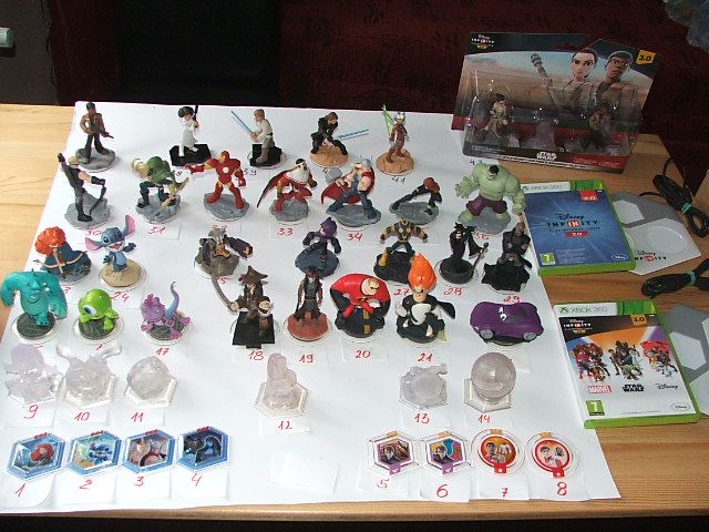 Disney Infinity, światy, figurki, portal, 1.0, 2.0, 3.0. kolekcja