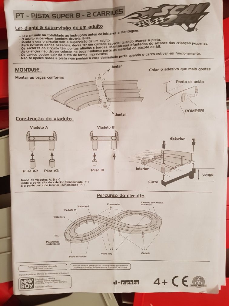 Pista de carros Scan 2 Go