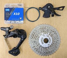 Групсеты Shimano Deore 4100 5100 5120 6100 8100 на 1х10-11-12