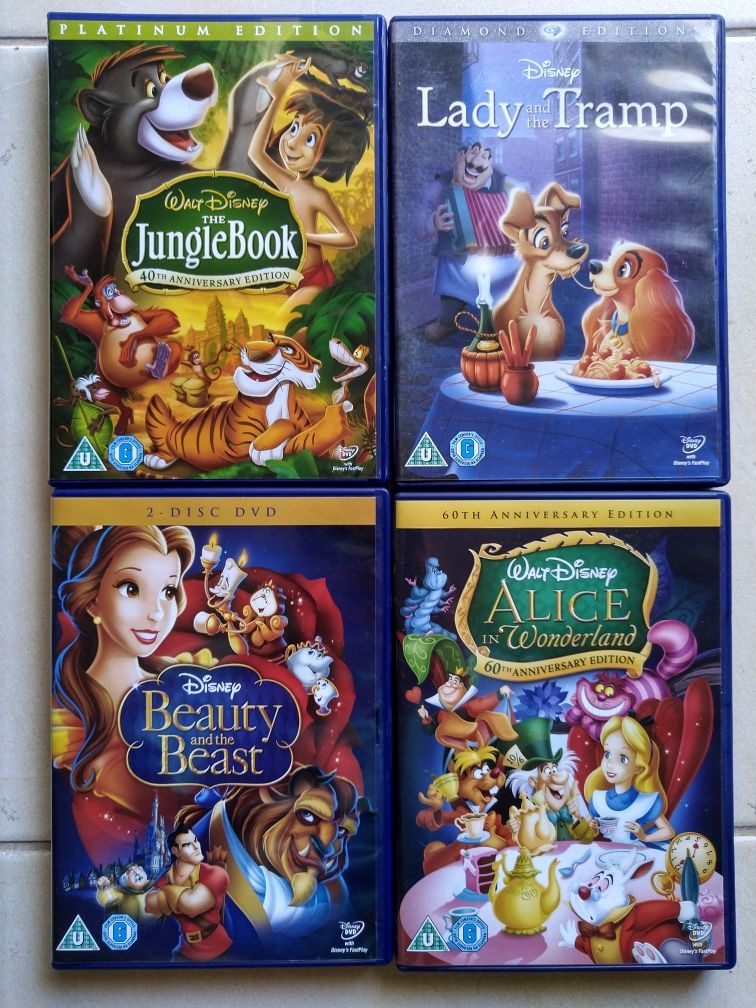 DVDs Disney Pixar DreamWorks
