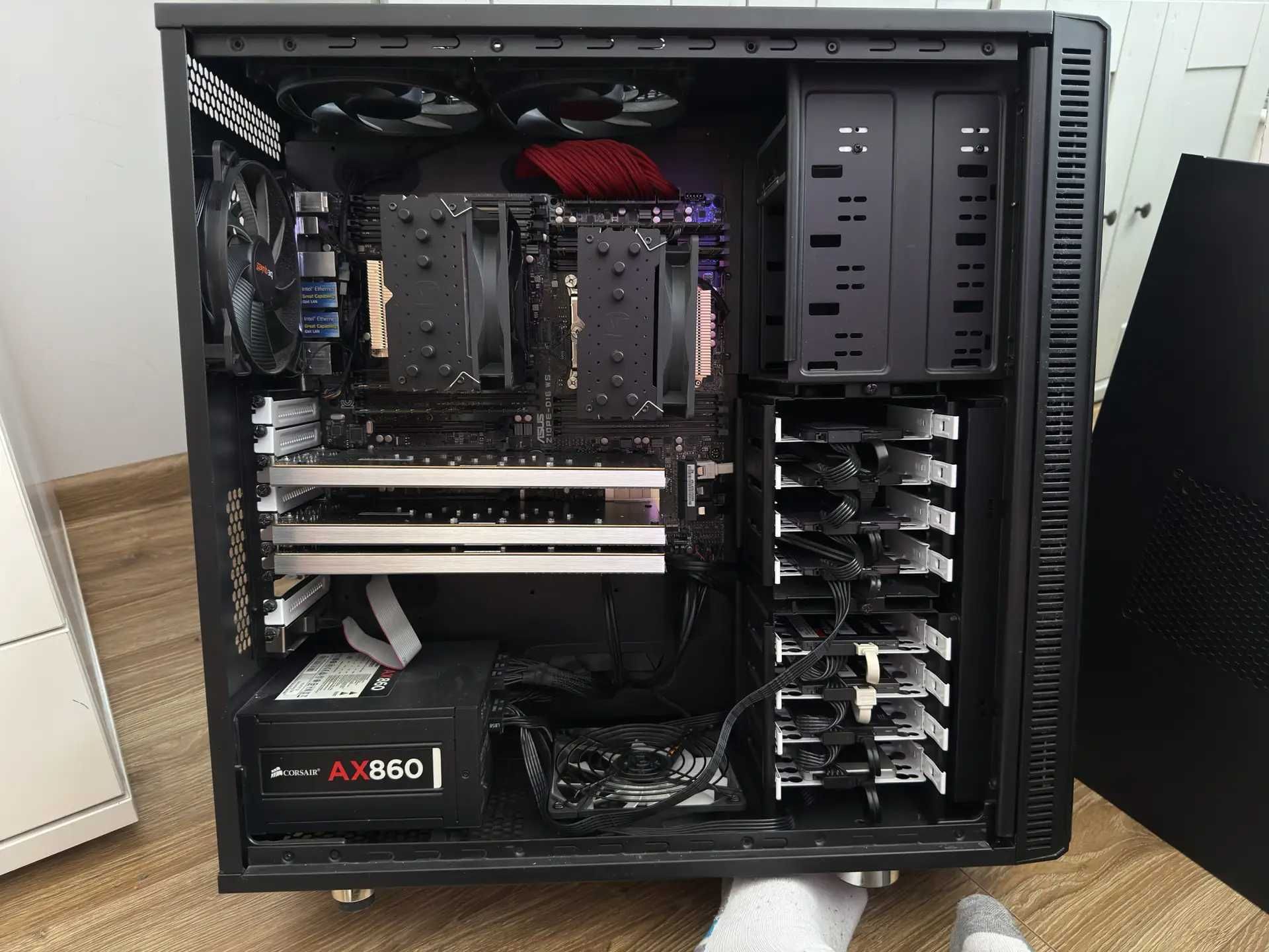 Asus Z10PE-D16 WS (2 CPU) + Fractal Design Define XL R2