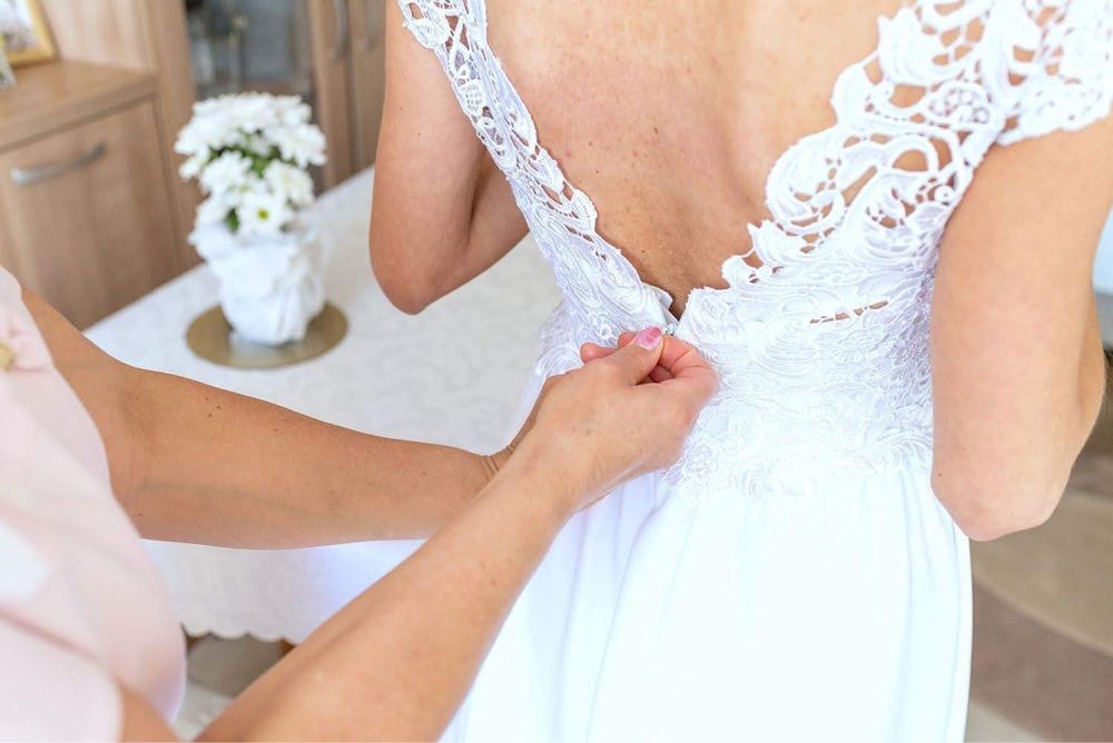 Suknia ślubna roz. 34