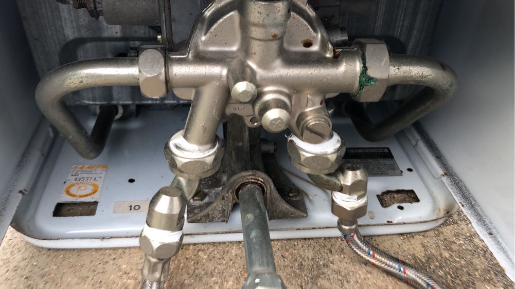 Esquentador vaillant, usado, tamanho grande (10 a 15L)