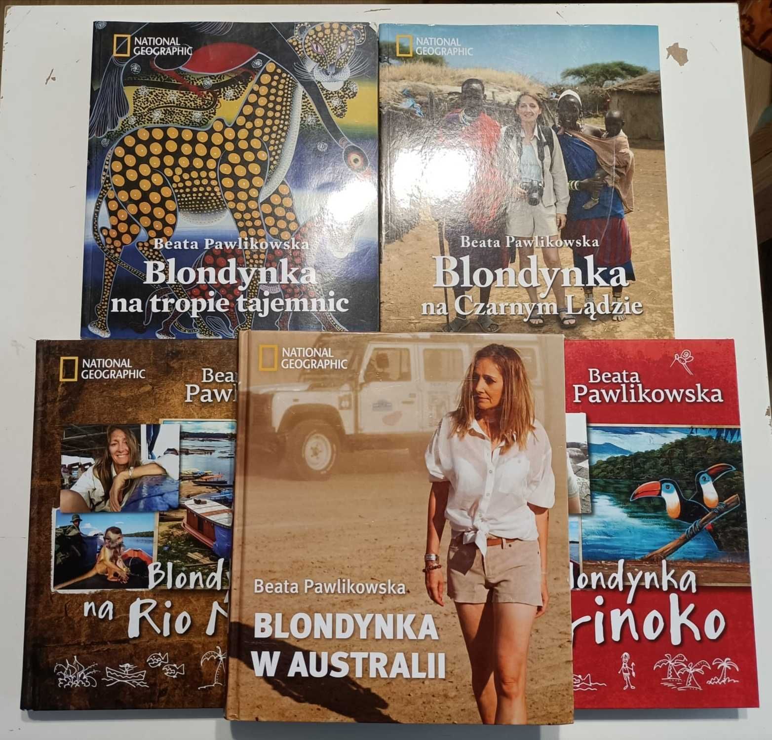 Pawlikowska Blondynka Australia Orinoko Rio Negro Czarny Ląd Na tropie