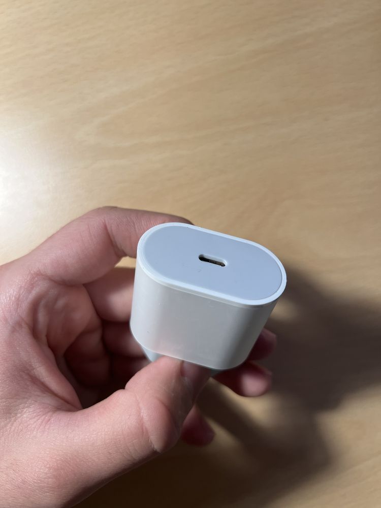 Ładowarka kostka szybka 20W USB-C + Kabel przewód do iPhone ZESTAW