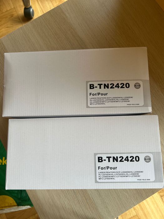 Zamiennik Toner do drukarki laserowej B-TN 2420 black 2 sztuki