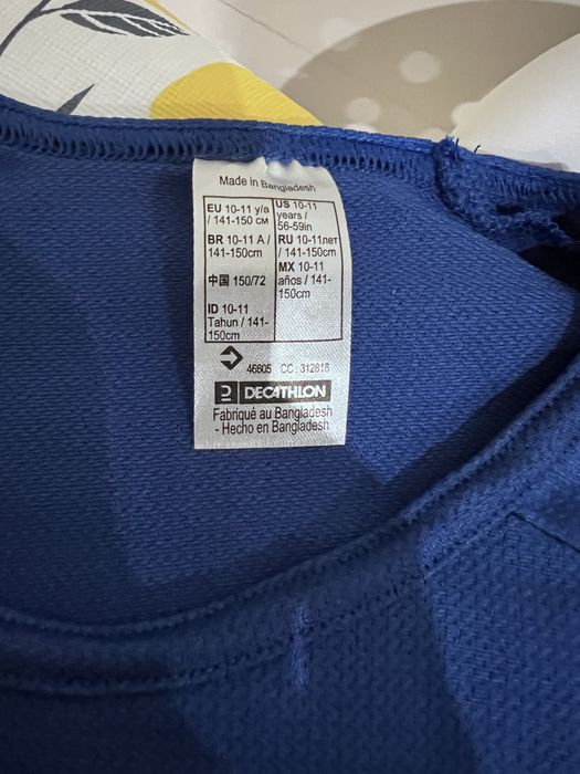 Conjunto Desporto Tarmak - Decathlon - 11 anos