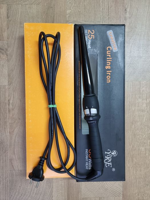 Конусна плойка YRE Curling Iron 13-25 мм, чорний