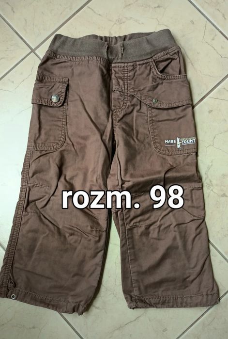 Body, bezrękawnik, spodnie, śpiochy, bluzka dla chłopca rozm. 98