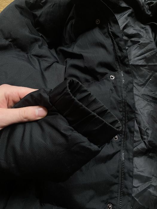 Ciepła męska czarna kurtka Santa Cruz sk8 rap y2k bez kaptura oversize