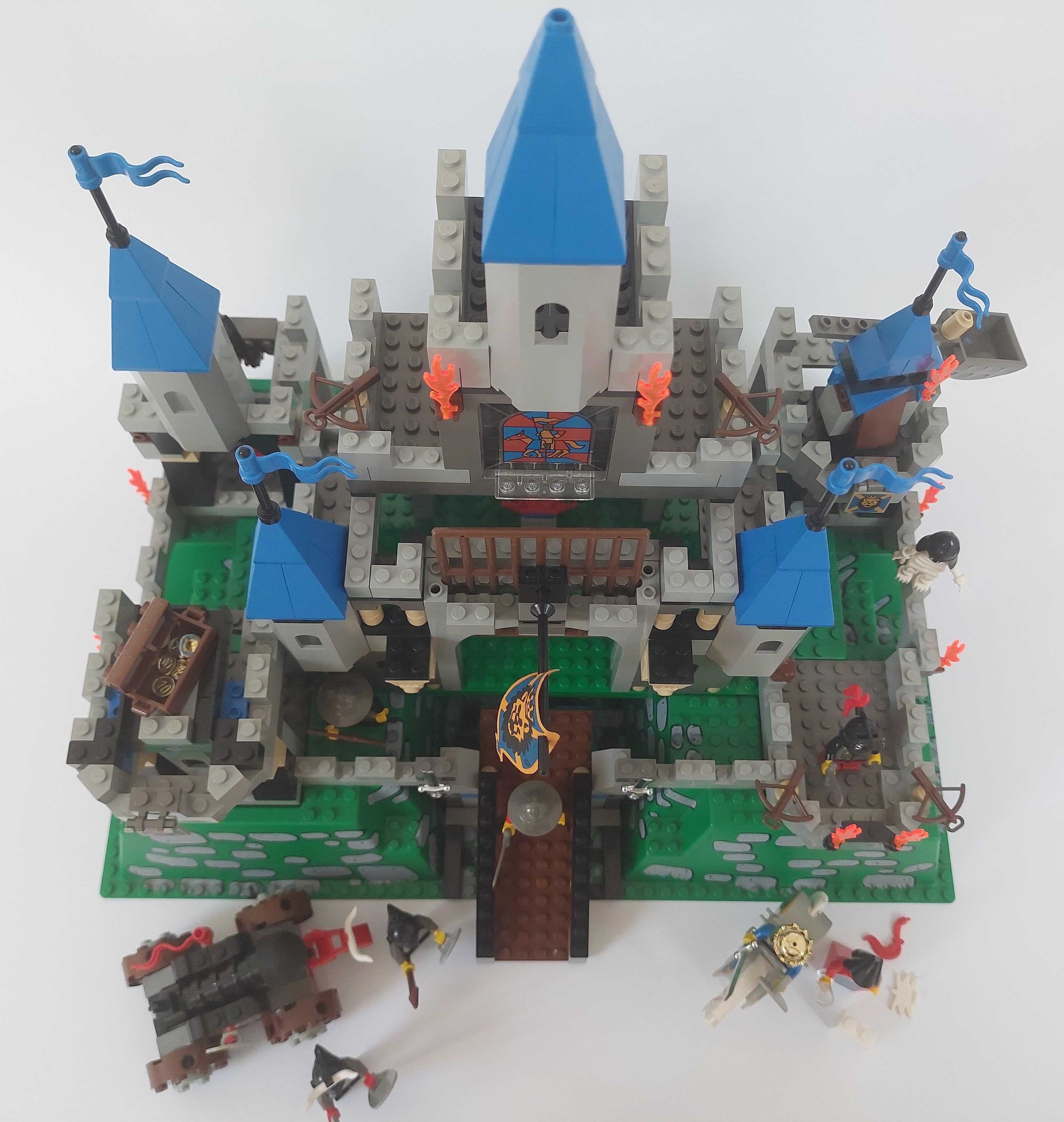 Lego 6091 King Leo's Castle 2000r. zamek komplet super stan